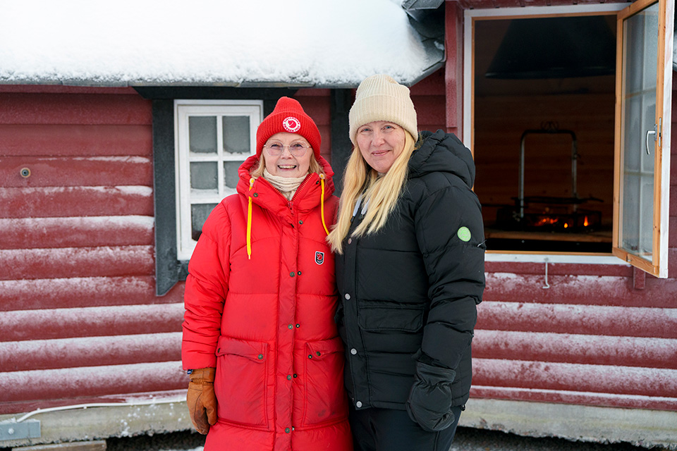 Marina Nilsson, rektor, Jessica Bäckström, pedagog, på Trummans förskola