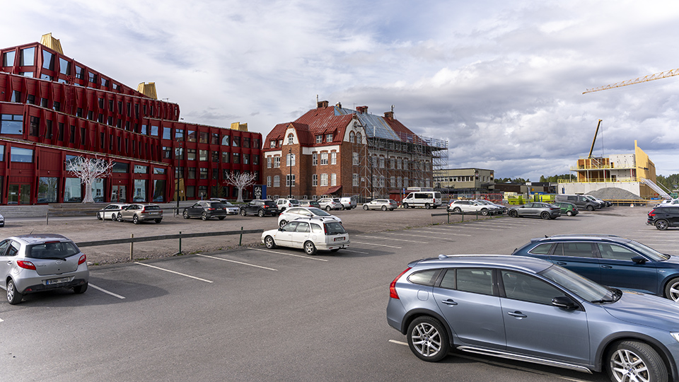 Parkering centrum.