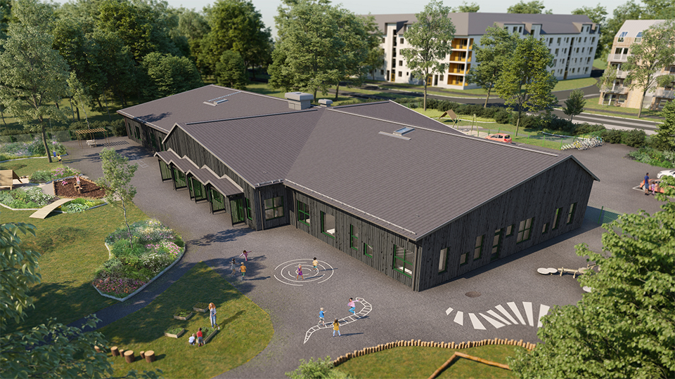 Ny förskola byggs på Repisvaara.