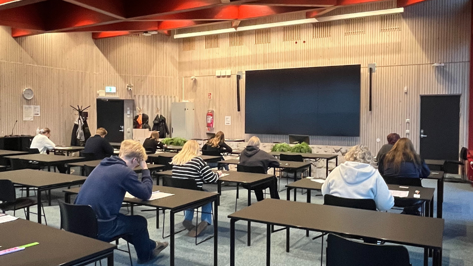 Provdeltagare under högskoleprovet