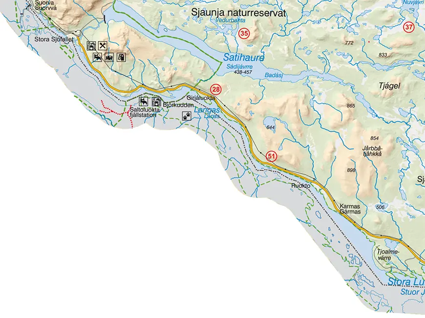 Kartvy område 3