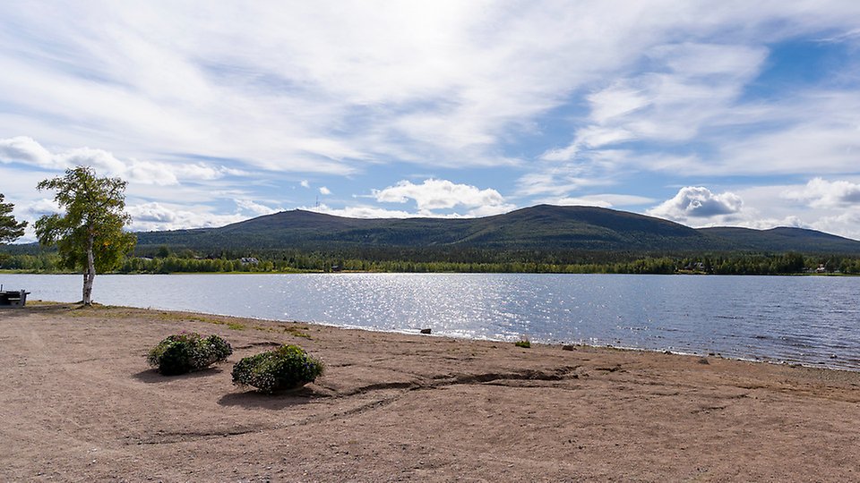 Badplats Sandviken i Gällivare